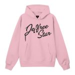 VINTAGE LOGO PINK HOODIE