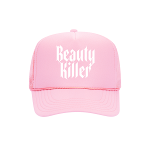 BEAUTY KILLER PINK TRUCKER HAT