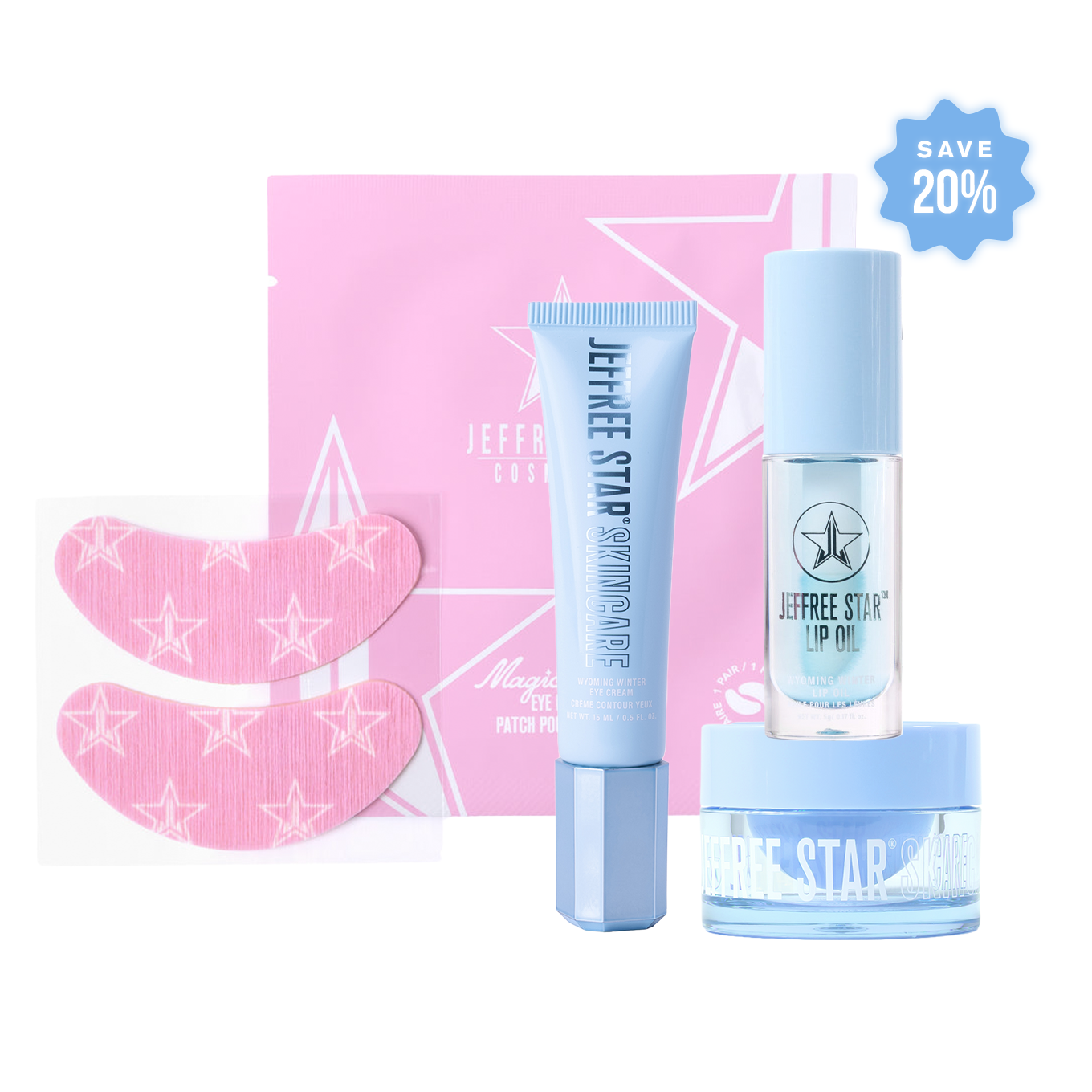 WYOMING STAR EYE & LIP CARE 4PC BUNDLE